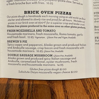 Glacier BrewHouse - Pizza menu - American Near Me - Anchorage, Alaska Glacier BrewHouse - Pizza menu - American Near Me - Anchorage, Alaska