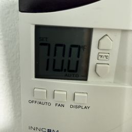 Setting on thermostat didn't work Setting on thermostat didn't work