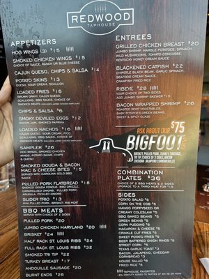 Menu photo 8 Redwood Taphouse Porterville, CA Menu photo 8 Redwood Taphouse Porterville, CA