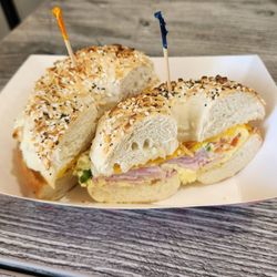 East Coast Bagel - Ranchero Beggel on Everything