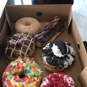 Painted Dough - Half dozen of their options - Donuts Near Me - Chino, California Painted Dough - Half dozen of their options - Donuts Near Me - Chino, California