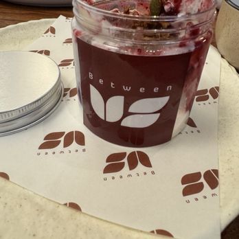 Between Us - Panna cotta w/berries and in house made granola - Breakfast & Brunch Near Me - San Diego, California