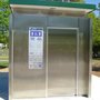 Photo of Piedmont Park's Robot Bathroom