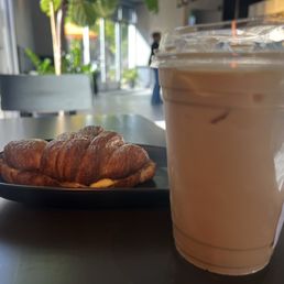 $20 coffee and croissant