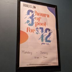 Dooly's - Special for Fall 2023