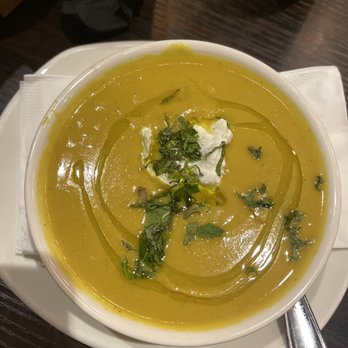Olive Pit Grill -  Brea - Yellow Lentil Soup. - Greek Near Me - Brea, California