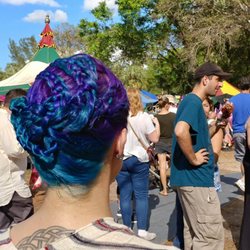 Salon Sophisto - Color magic done by Paula and braids done at Ren Faire!