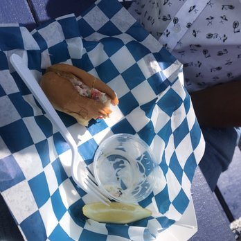 Hooked - Yummy lobster roll. - Seafood Near Me - Montauk, New York Hooked - Yummy lobster roll. - Seafood Near Me - Montauk, New York