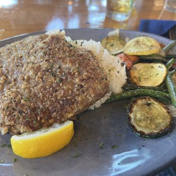 29 North - Pecan crusted grouper with brown butter- delicious - Seafood Near Me - Cedar Key, Florida