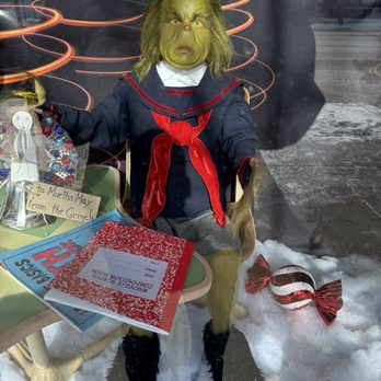 Vidler's 5 & 10 - Real Grinch from the movie the Grinch stole Christmas - Gift Shops Near Me - East Aurora, New York