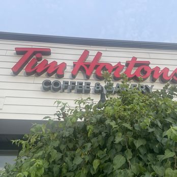 Tim Hortons - store sign - Bakeries Near Me - Romulus, Michigan