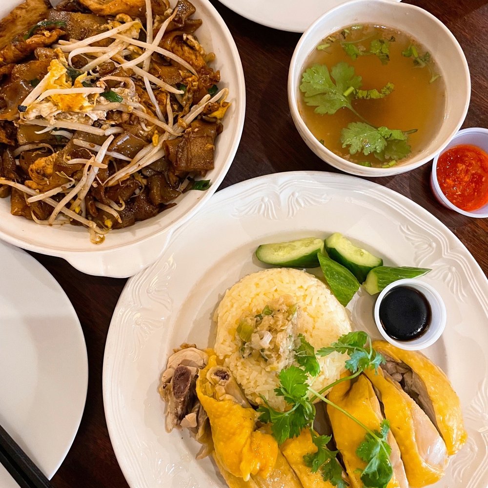 Rasa - Char Kueh Teow, Steamed Hainanese Chicken (with Bones) - Malaysian Near Me - New York, New York Rasa - Char Kueh Teow, Steamed Hainanese Chicken (with Bones) - Malaysian Near Me - New York, New York