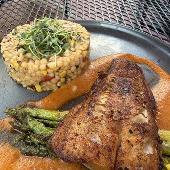 The Tilted Farmer - Snapper, asparagus and risotto special! - Burgers Near Me - Seville, Ohio The Tilted Farmer - Snapper, asparagus and risotto special! - Burgers Near Me - Seville, Ohio