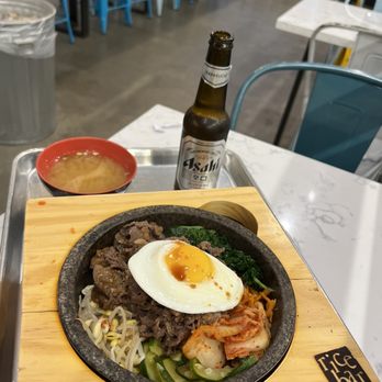 Rice Bar - Bulgogi Bibimbap with the hot stone option - Korean Near Me - Washington, DC, District of Columbia