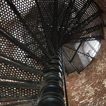 Fire Island LightHouse - Stairs leading to the top - Landmarks & Historical Buildings Near Me - Ocean Beach, New York