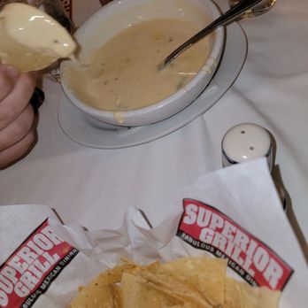 Superior Grill Highland - Queso dip and chips - Tex-Mex Near Me - Baton Rouge, Louisiana Superior Grill Highland - Queso dip and chips - Tex-Mex Near Me - Baton Rouge, Louisiana