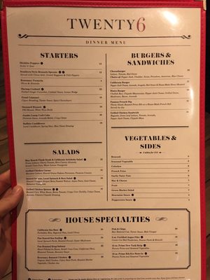 Menu photo 6 Twenty6 La Quinta, CA Menu photo 6 Twenty6 La Quinta, CA