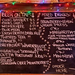 Alston Pub & Grub - Always changing drink menu along with over 20+ bottled beers and large spirit selection and a lot of different liquors for every taste