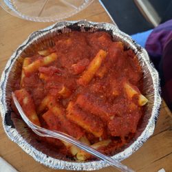 Pit Stop Pizza - Zitti and maranera sause
