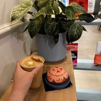 Niebla SF - Horchata latte , strawberry concha - Bookstores Near Me - San Francisco, California Niebla SF - Horchata latte , strawberry concha - Bookstores Near Me - San Francisco, California