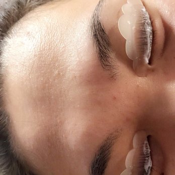 Lashed & Beauty Bar - The first one is actually how they do the lift and the second photo of my actual lashes is a week after and with mascara applied. - Eyelash Service Near Me - Northborough, Massachusetts