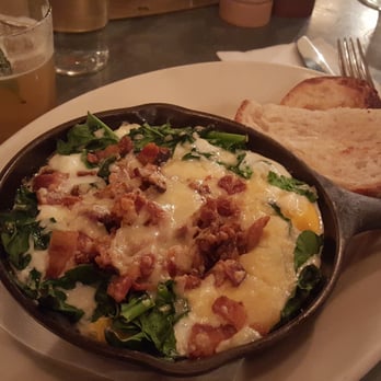 Freemans - Skillet eggs n cocktail. - Breakfast & Brunch Near Me - New York, New York