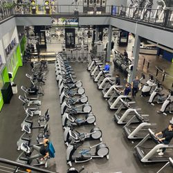New Jersey Athletic Club - First floor cardio equipment.