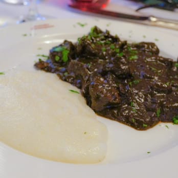Antiche Carampane - squid ink something with polenta - Italian Near Me - Venezia, VE