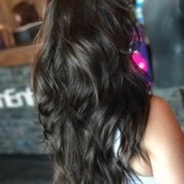 After my beautiful cut and fun hair style!