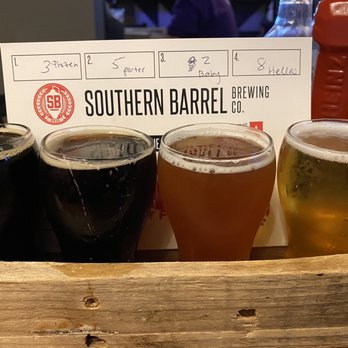 Southern Barrel Brewing - Flight - American Near Me - Bluffton, South Carolina Southern Barrel Brewing - Flight - American Near Me - Bluffton, South Carolina