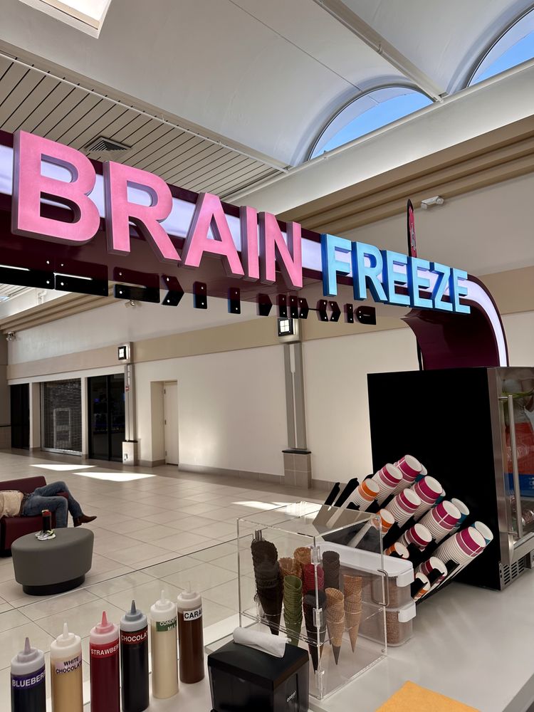 Brain Freeze ice cream Logo