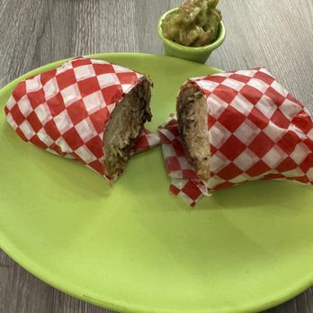 Sal y Limon - Burrito lengua and guacamole~ - Mexican Near Me - Vancouver, British Columbia