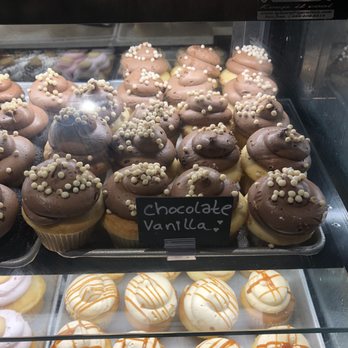 Mia's Bakery - Vanilla Chocolate Cupcake - Bakeries Near Me - Brooklyn, New York Mia's Bakery - Vanilla Chocolate Cupcake - Bakeries Near Me - Brooklyn, New York