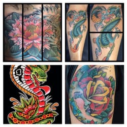 Painted Saint Tattoo - Tattoos and painting done by Mike French of Painted Saint Tattoo.