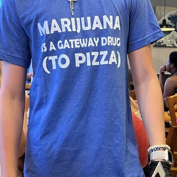Great White Pizza - Great business shirt, made me laugh. - Pizza Near Me - Panama City Beach, Florida