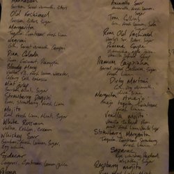 196 - Cocktail menu