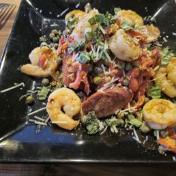 Shrimp and Grits Cake