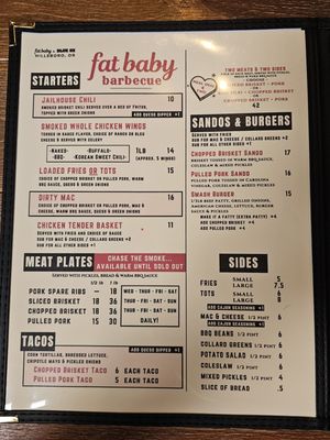 Fat Baby Barbecue x Blue Ox Hillsboro by null