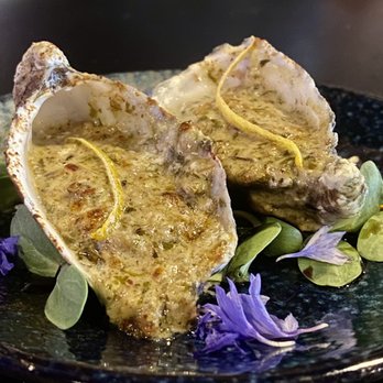 Phatsy Kline's Parlor Lounge - Humboldt bay oysters, baked with capocollo, arugula and goat chèvre ($3/ea) - Cocktail Bars Near Me - Eureka, California