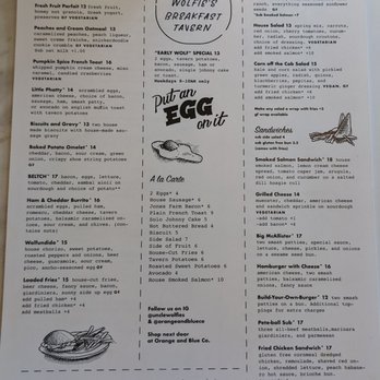 Uncle Wolfie's Breakfast Tavern - Menu - Breakfast & Brunch Near Me - Milwaukee, Wisconsin Uncle Wolfie's Breakfast Tavern - Menu - Breakfast & Brunch Near Me - Milwaukee, Wisconsin
