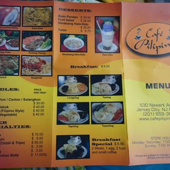 Cafe Pilipino - Catering prices - Filipino Near Me - Jersey City, New Jersey Cafe Pilipino - Catering prices - Filipino Near Me - Jersey City, New Jersey
