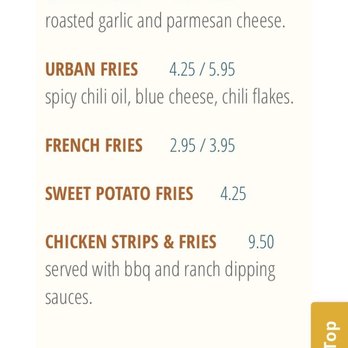 Jacks Urban Eats - Menu - sides - New American Near Me - Roseville, California