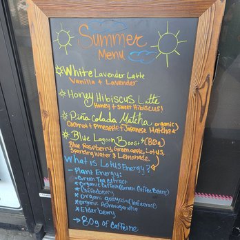 Jittery Geeks - Summer menu - Coffee & Tea Near Me - Bakersfield, California