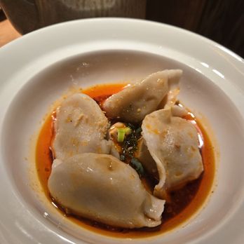 Yong Chuan - Pork dumplings in chili oil - Coffee & Tea Near Me - New York, New York Yong Chuan - Pork dumplings in chili oil - Coffee & Tea Near Me - New York, New York