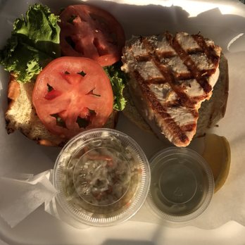 Barry's Do Me A Flavor - Tuna steak sandwich with coleslaw - Ice Cream & Frozen Yogurt Near Me - Beach Haven, New Jersey Barry's Do Me A Flavor - Tuna steak sandwich with coleslaw - Ice Cream & Frozen Yogurt Near Me - Beach Haven, New Jersey