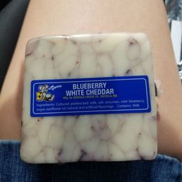Blueberry White Cheddar Cheese Blueberry White Cheddar Cheese