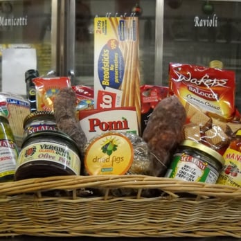 Pasta Time Ravioli Co - a wicker basket filled with food - Italian Near Me - Bethpage, New York Pasta Time Ravioli Co - a wicker basket filled with food - Italian Near Me - Bethpage, New York