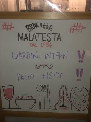 Menu photo 2 Braciere Malatesta Florence, FI