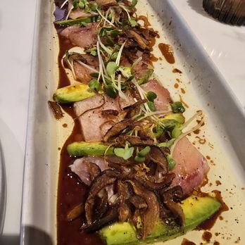 The Gathering Table - Hamachi crudo. - New American Near Me - Solvang, California The Gathering Table - Hamachi crudo. - New American Near Me - Solvang, California