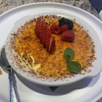 Spaghettini - Creme brûlée - Italian Near Me - Seal Beach, California